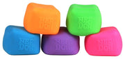 NeeDoh Bola Antiestrés Nice Cube Glow (Glow in the Dark) 5 cm Surtido (12)
