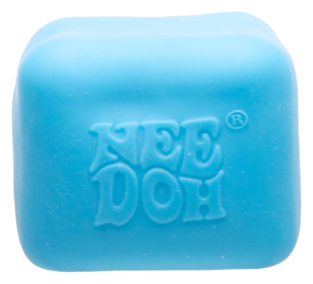 NeeDoh Bola Antiestrés Nice Cube Glow (Glow in the Dark) 5 cm Surtido (12)