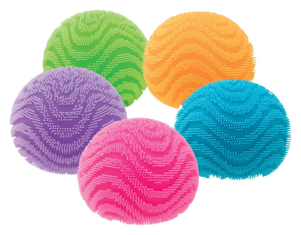 NeeDoh Bola Antiestrés Nice Cube Glow (Glow in the Dark) 5 cm Surtido (12) Frikytopia