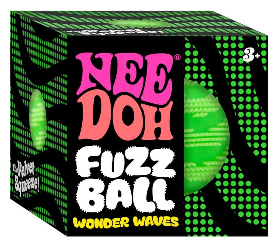 NeeDoh Bola Antiestrés Nice Cube Glow (Glow in the Dark) 5 cm Surtido (12)