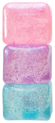 NeeDoh Bola Antiestrés Nice Cube Glitter & Glow 5 cm Surtido (12)