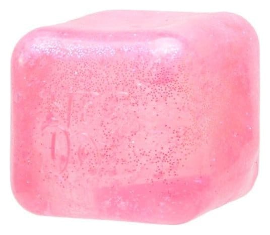 NeeDoh Bola Antiestrés Nice Cube Glitter & Glow 5 cm Surtido (12)