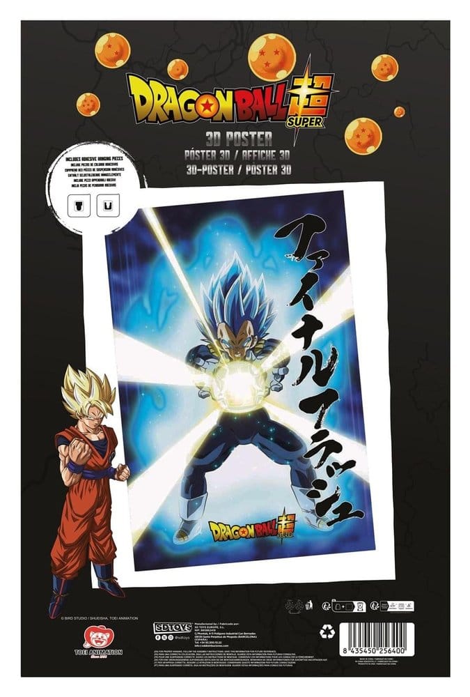 Poster 3D Universal Survival Vegeta Dragon Ball Super