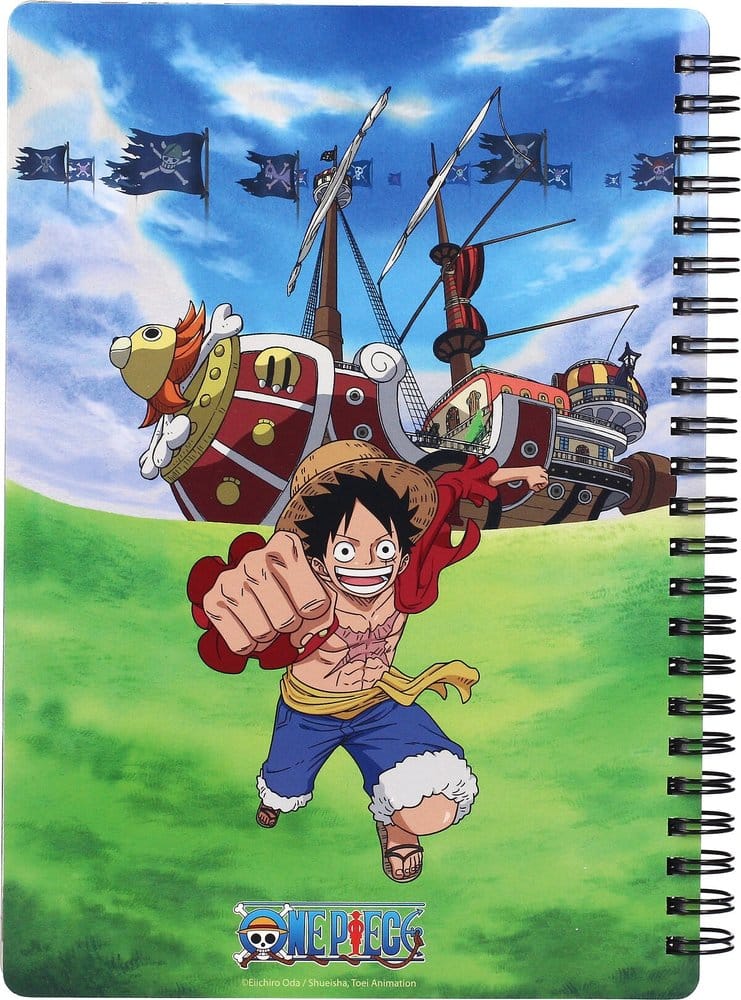 One Piece Cuaderno Efecto 3D Group 5 21 x 15 cm