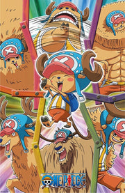 One Piece Póster 3D Chopper 38 x 58 cm