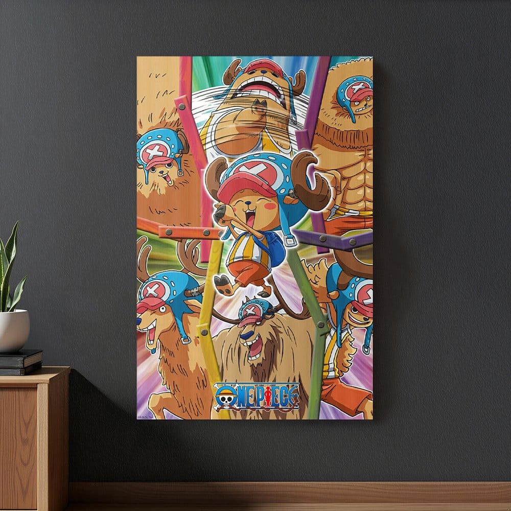 One Piece Póster 3D Chopper 38 x 58 cm