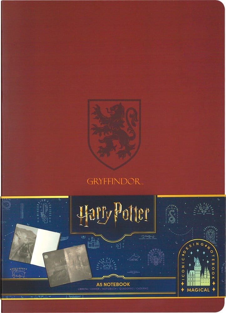 Harry Potter Cuaderno Tapa Blanda Gryffindor 21 cm