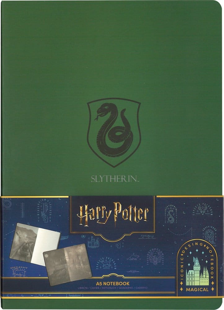 Harry Potter Cuaderno Tapa Blanda Slytherin 21 cm