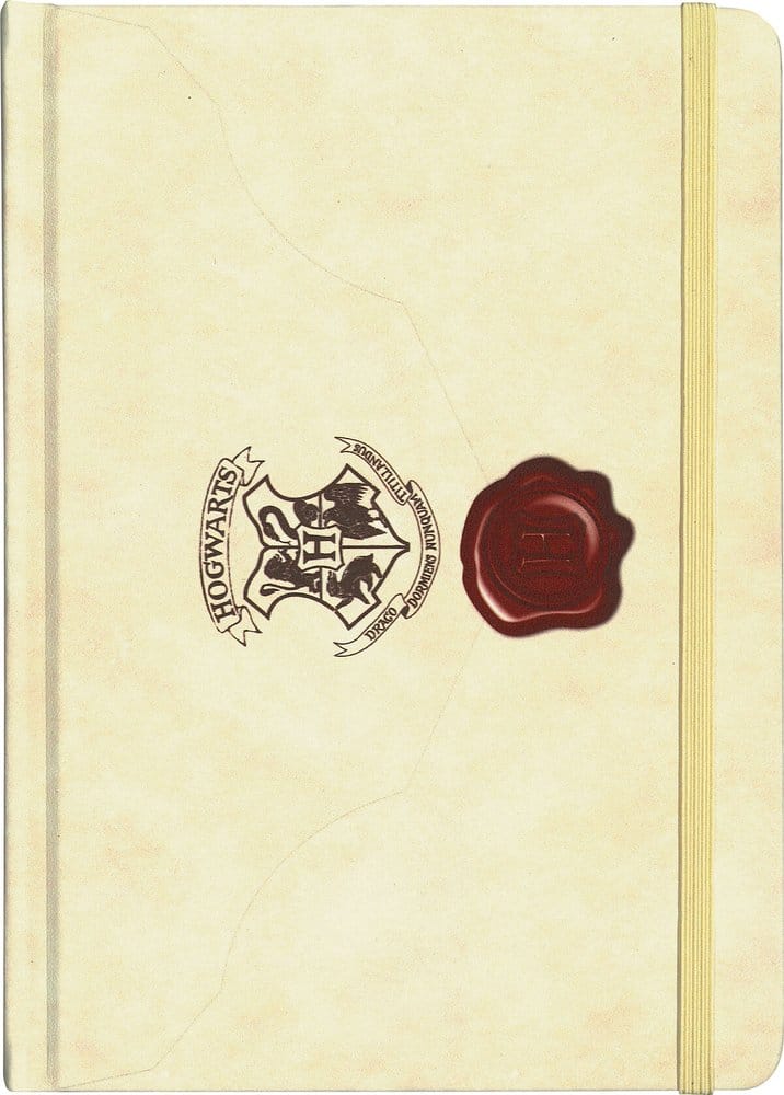 Harry Potter Cuaderno de Tapa Dura Carta de Hogwarts 21 cm