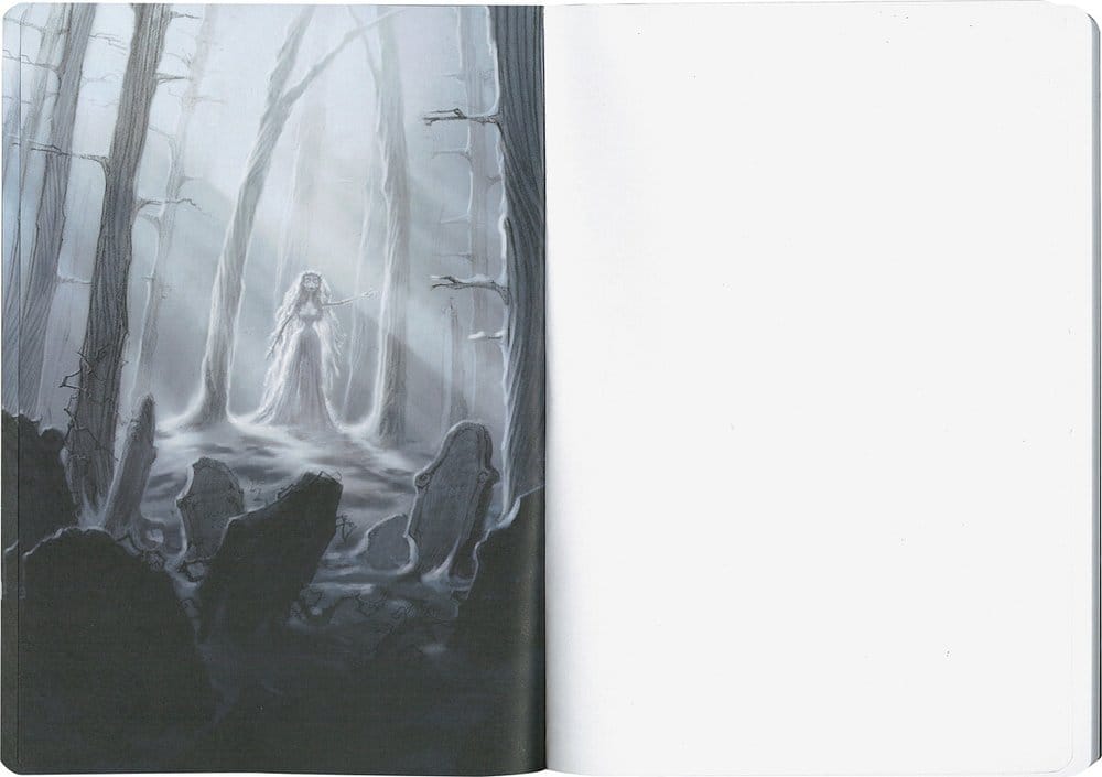 La Novia Cadáver Cuaderno Tapa Blanda Esqueleto ver. A 21 cm
