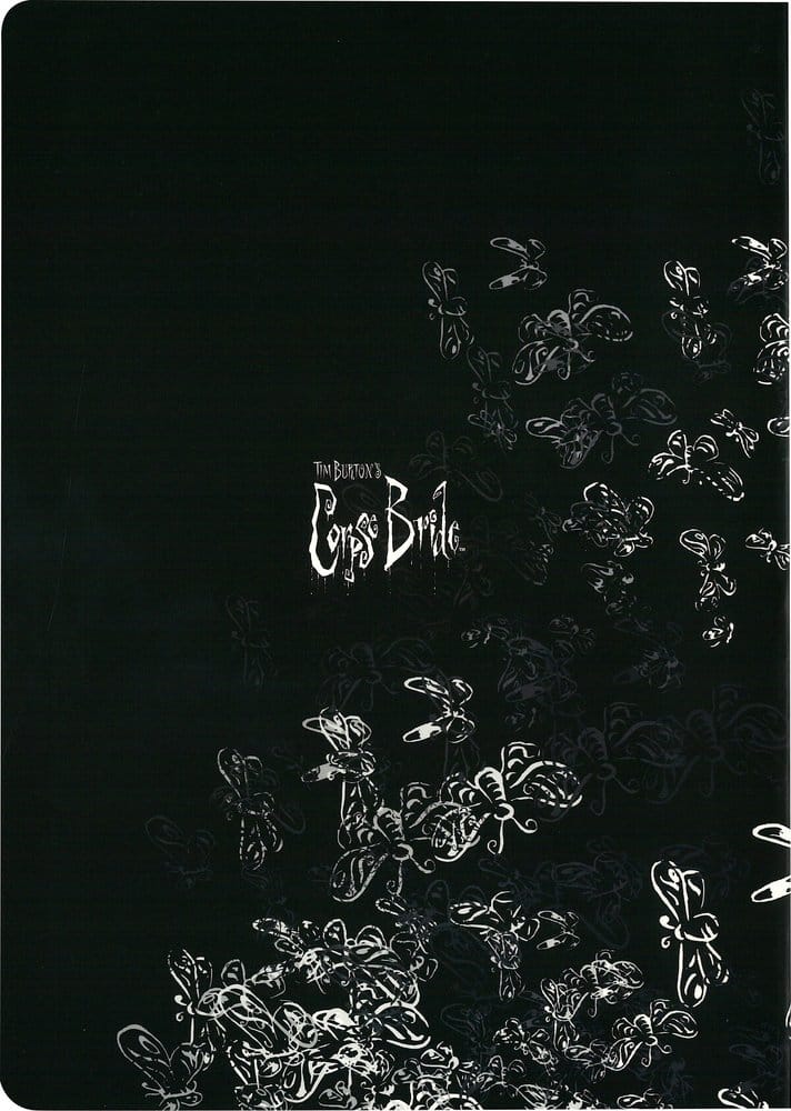La Novia Cadáver Cuaderno Tapa Blanda Emily 21 cm
