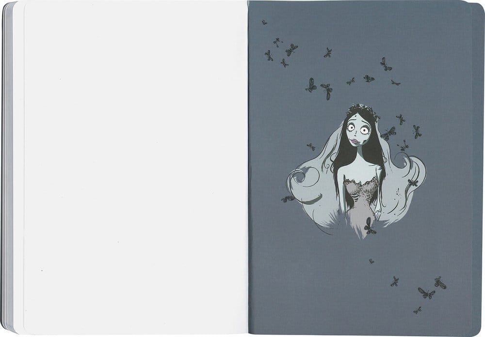 La Novia Cadáver Cuaderno Tapa Blanda Emily 21 cm