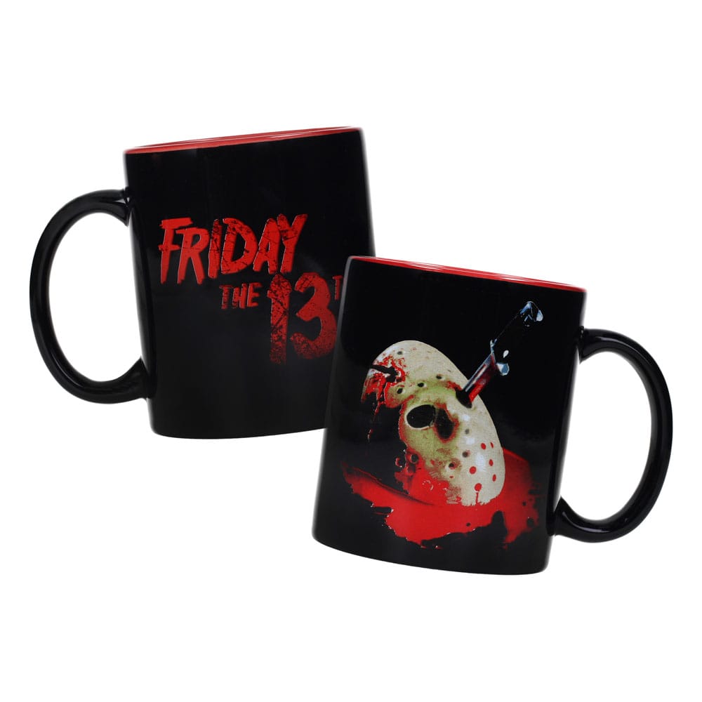 Taza + Llavero metalico Viernes 13