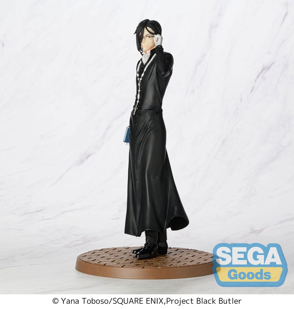 Black Butler: Boarding School Arc Estatua Luminasta PVC Sebastian Michaelis 22 cm Frikytopia