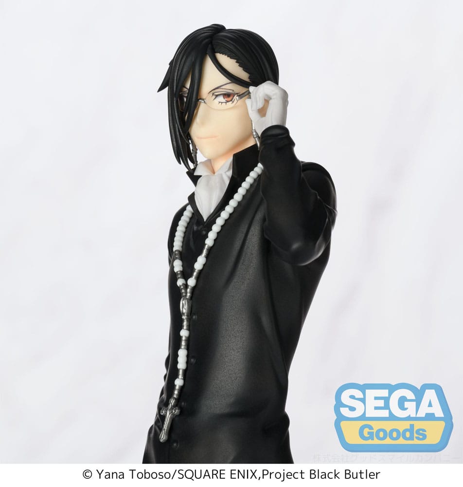 Black Butler: Boarding School Arc Estatua Luminasta PVC Sebastian Michaelis 22 cm