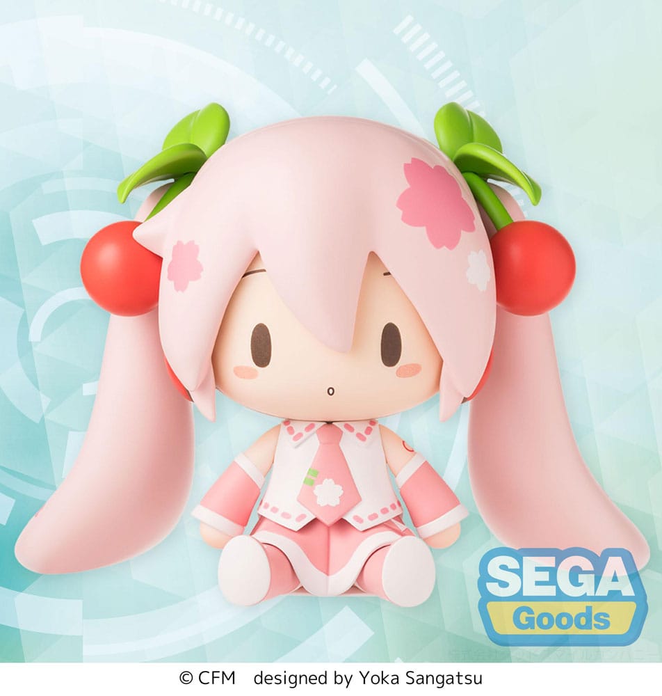 Character Vocal Series 01: Hatsune Miku Figura Fuwa Petit Chibi PVC Sakura Miku 8 cm