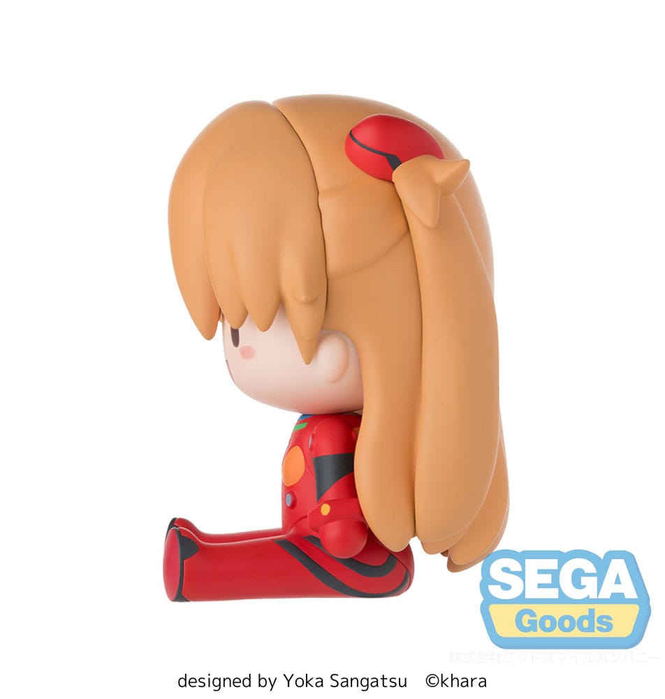 Evangelion: New Theatrical Edition Figura Fuwa Petit Chibi PVC Asuka Plug Suit 8 cm
