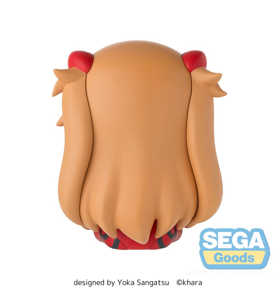 Evangelion: New Theatrical Edition Figura Fuwa Petit Chibi PVC Asuka Plug Suit 8 cm
