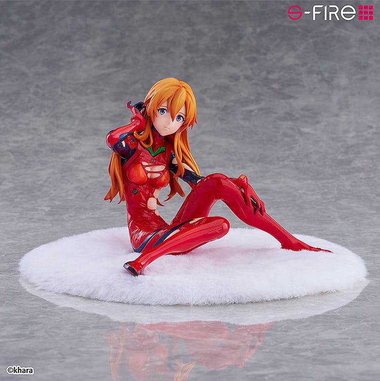 Rebuild of Evangelion Estatua S-Fire PVC 1/7 Asuka Langley 12 cm