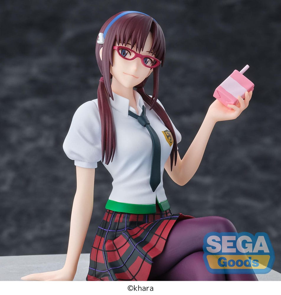 Evangelion: New Theatrical Edition Estatua PVC PM Perching Mari Makinami Illustrious 14 cm