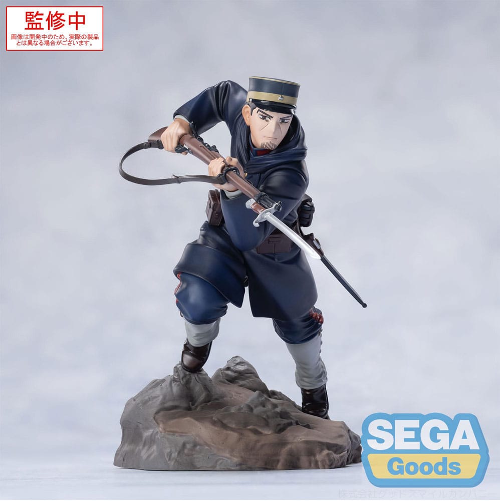 Golden Kamuy Estatua PVC XrossLink Sergeant Tsukishima 14 cm Frikytopia