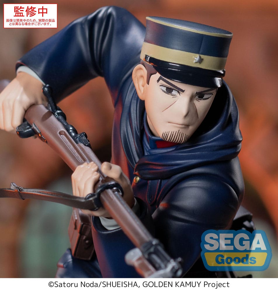 Golden Kamuy Estatua PVC XrossLink Sergeant Tsukishima 14 cm