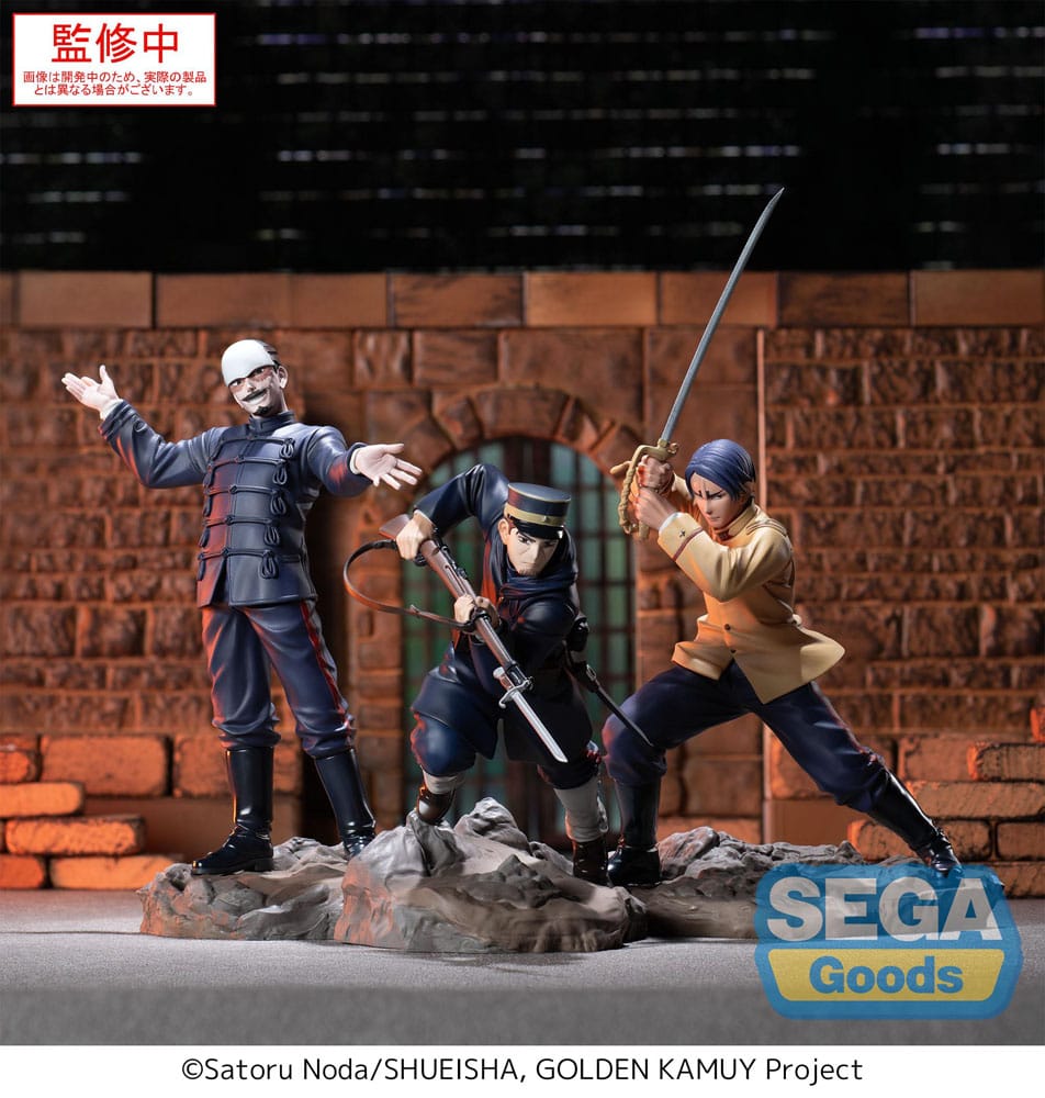 Golden Kamuy Estatua PVC XrossLink Sergeant Tsukishima 14 cm