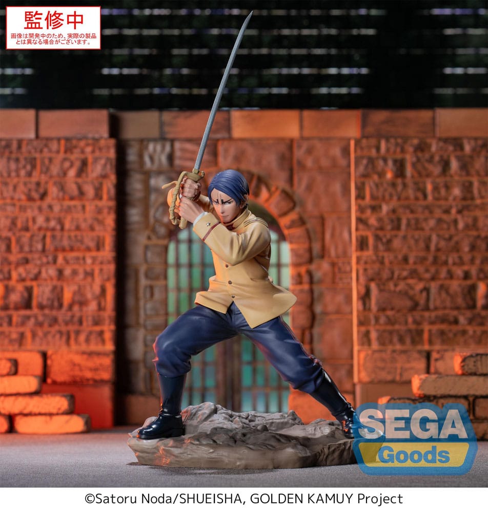 Golden Kamuy Estatua PVC XrossLink Second Lieutenant Koito 11 cm