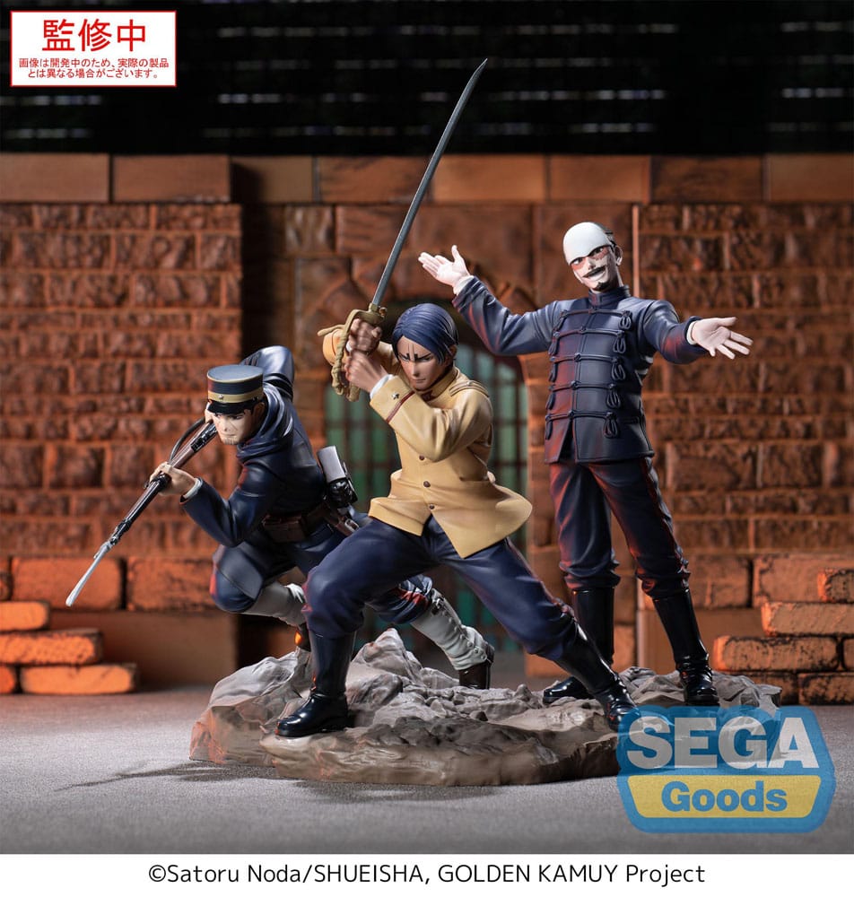 Golden Kamuy Estatua PVC XrossLink Second Lieutenant Koito 11 cm