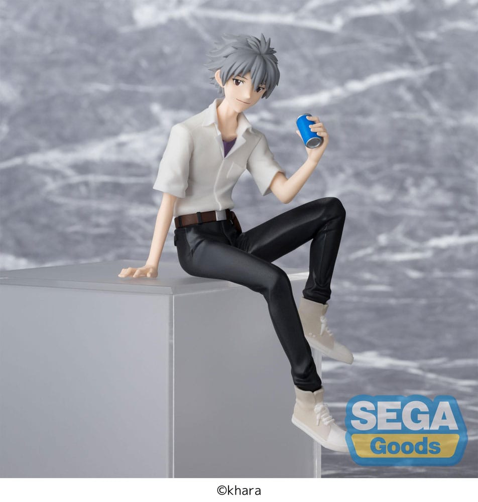 Evangelion: New Theatrical Edition Estatua PVC PM Perching Kaworu Nagisa 14 cm Frikytopia