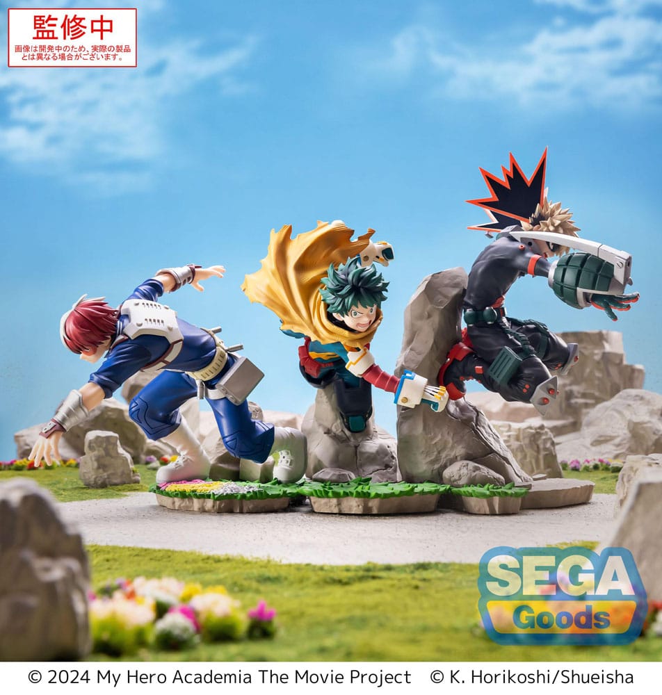 My Hero Academia: You´re Next Estatua PVC Xross Link Anime Izuku Midoriya Vol. 2 15 cm
