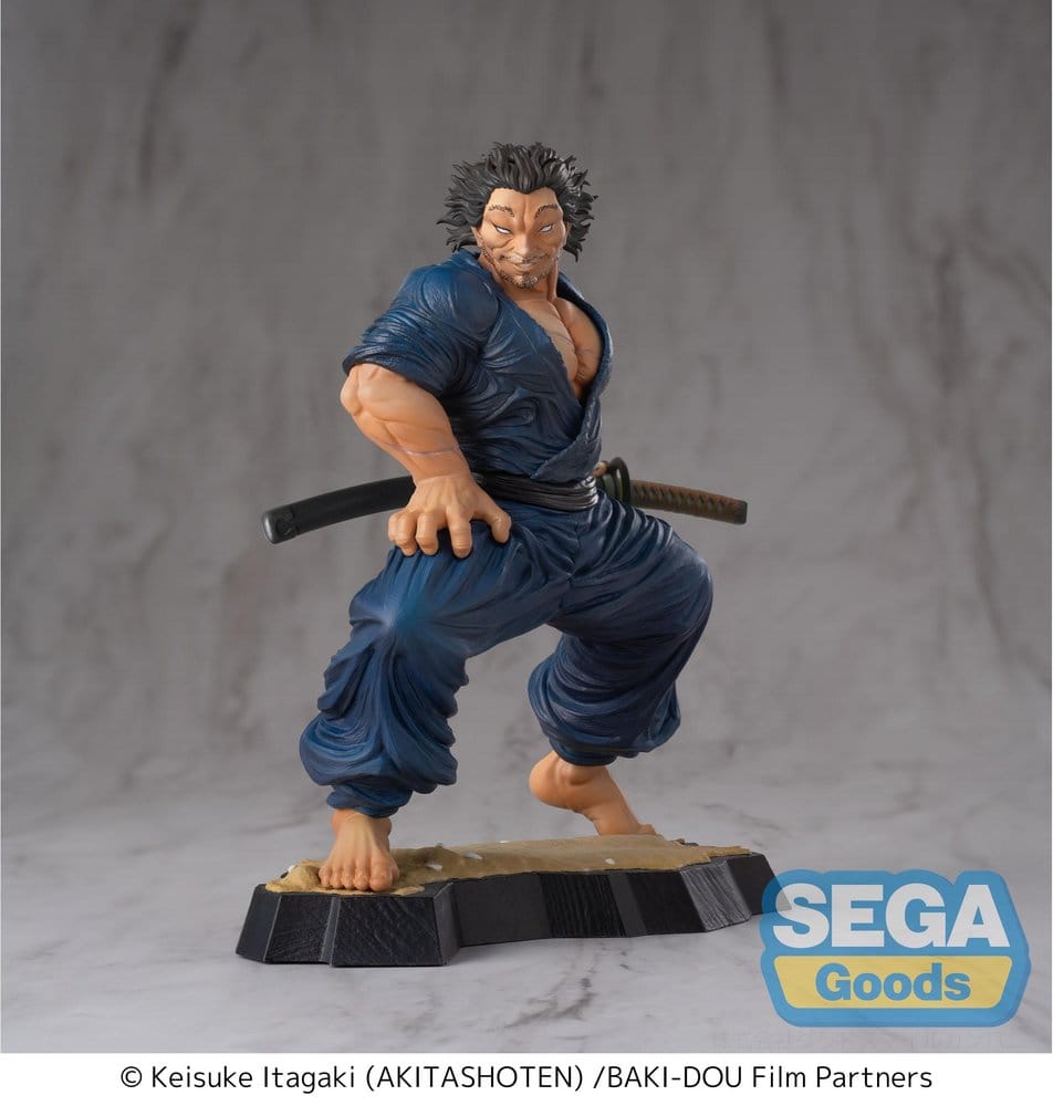 Baki-Dou Luminasta Figura PVC Musashi Miyamoto 17 cm