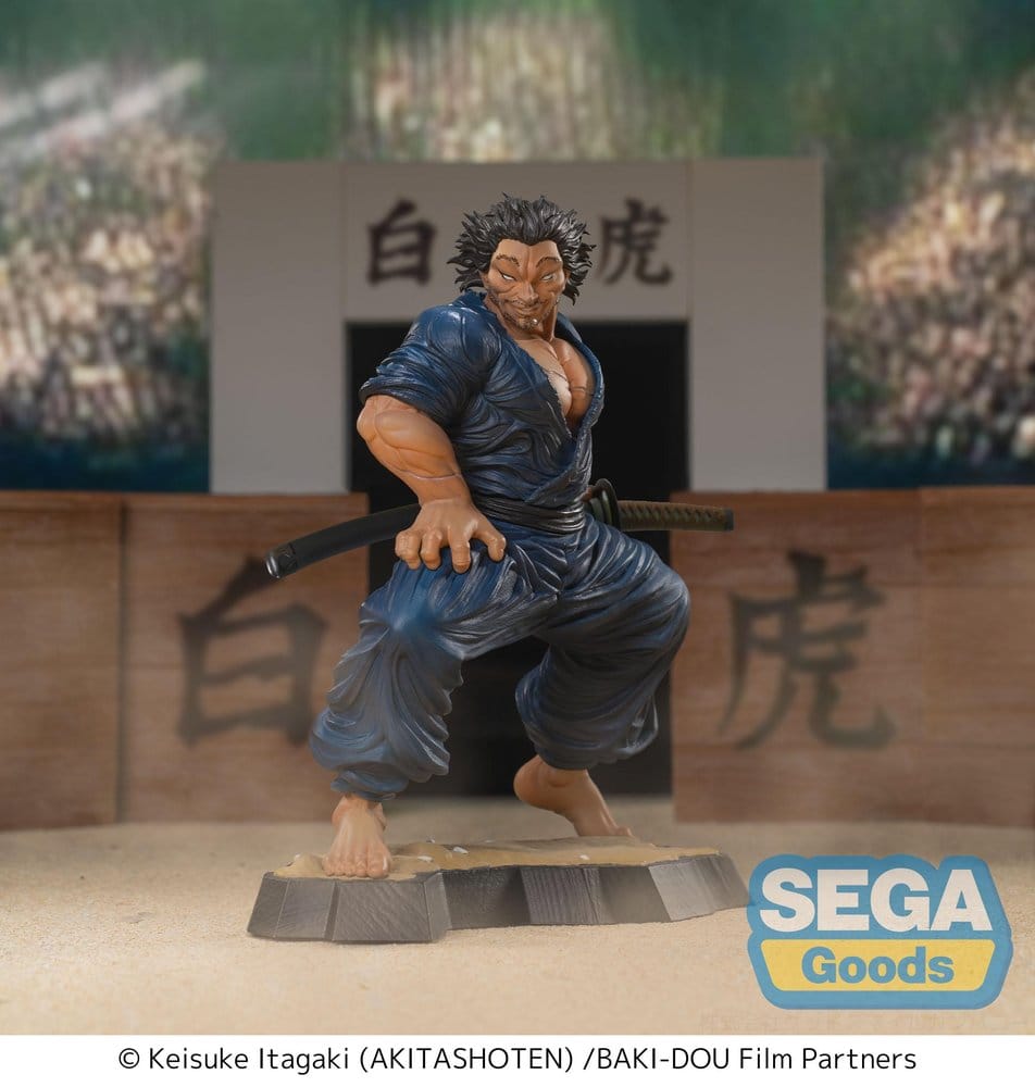 Baki-Dou Luminasta Figura PVC Musashi Miyamoto 17 cm