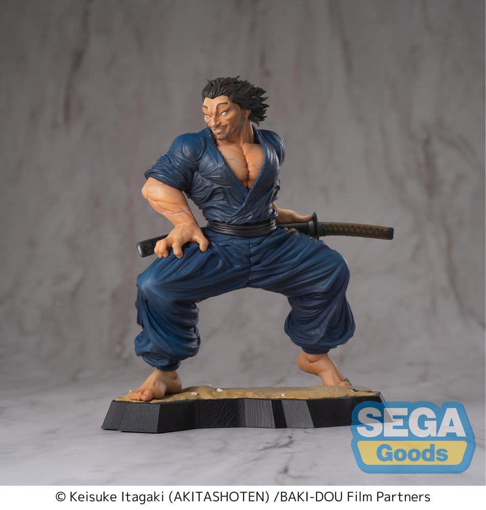 Baki-Dou Luminasta Figura PVC Musashi Miyamoto 17 cm