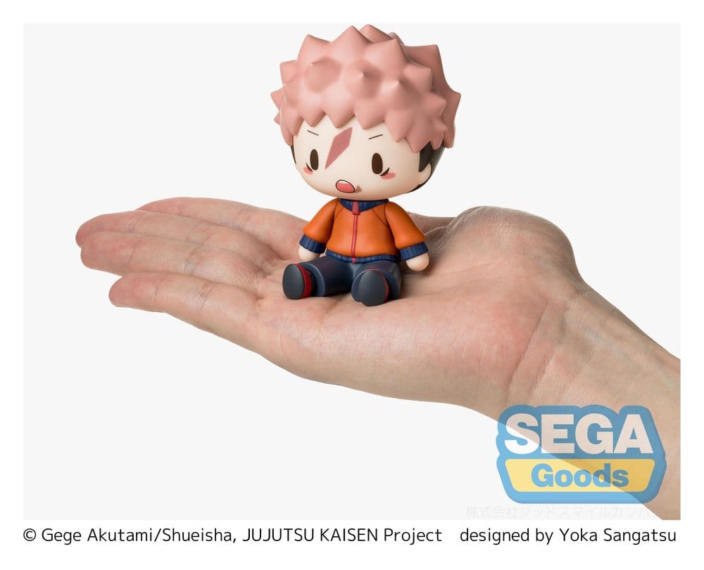 Jujutsu Kaisen Fuwa Petit Figura Mini Yuji Itadori 8 cm
