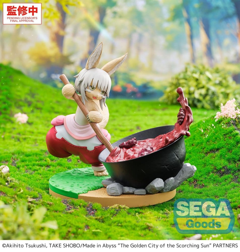 Made in Abyss: The Golden City of the Scorching Sun Luminasta Figura PVC Nanachi ~Dreaming of Mealtime~ 14 cm