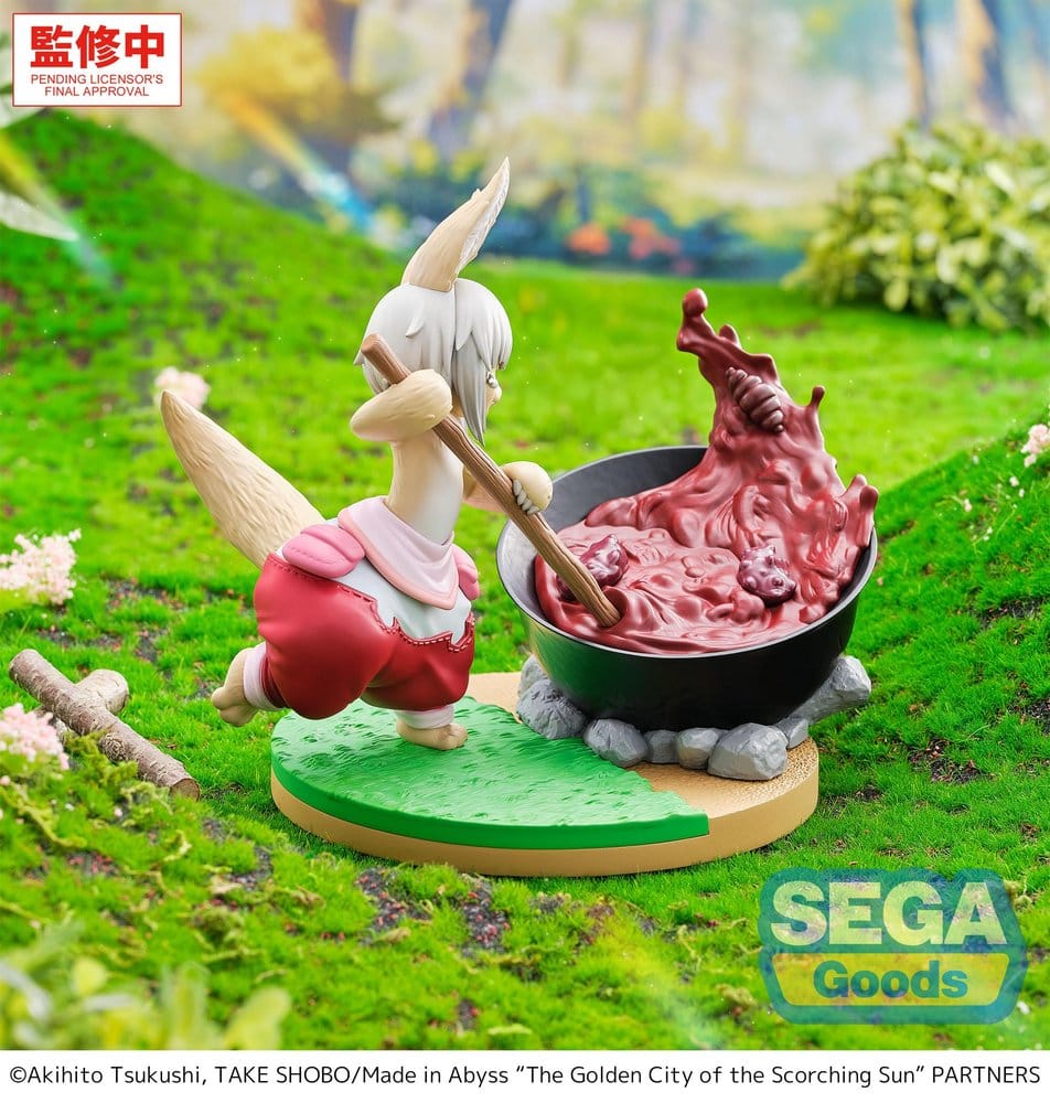 Made in Abyss: The Golden City of the Scorching Sun Luminasta Figura PVC Nanachi ~Dreaming of Mealtime~ 14 cm