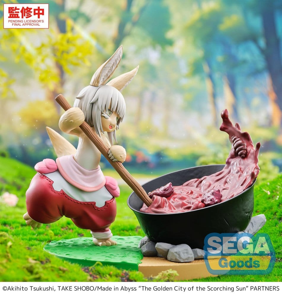 Made in Abyss: The Golden City of the Scorching Sun Luminasta Figura PVC Nanachi ~Dreaming of Mealtime~ 14 cm