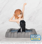 A Certain Scientific Railgun T Estatua PVC Thermae Utopia Mikoto Misaka 14 cm