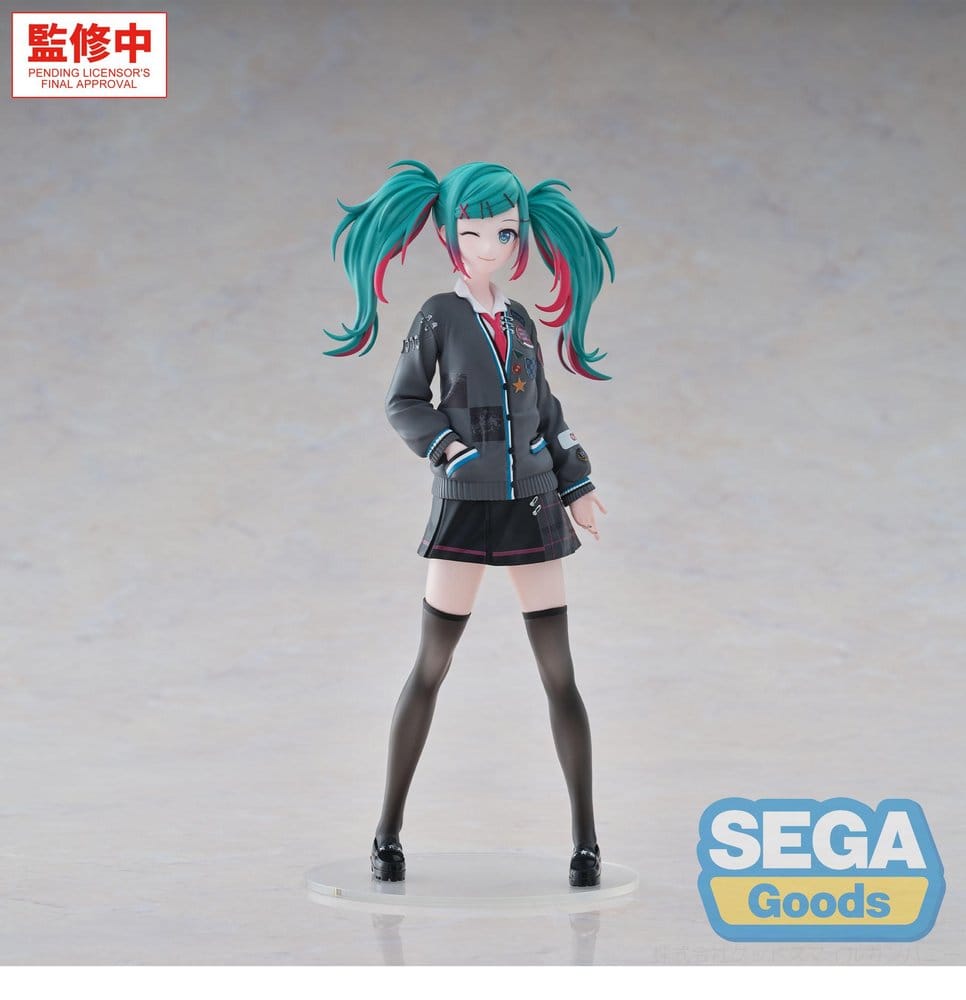 Hatsune Miku: Colorful Stage! Figura PVC XStellar School SEKAI ~Brand New World~ 19 cm