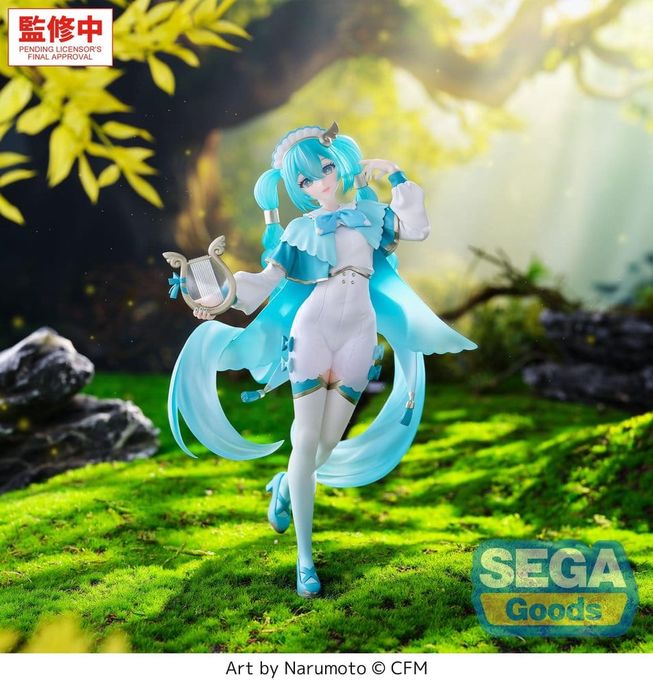 Hatsune Miku Luminasta Figura PVC Wandering Minstrel 21 cm