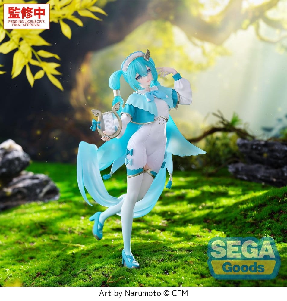 Hatsune Miku Luminasta Figura PVC Wandering Minstrel 21 cm
