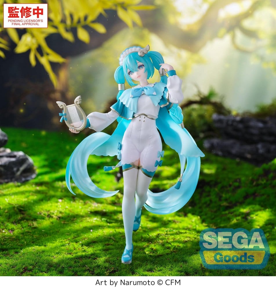 Hatsune Miku Luminasta Figura PVC Wandering Minstrel 21 cm