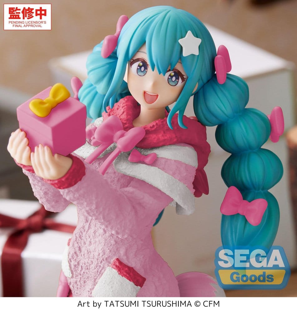 Hatsune Miku High Premium Figure Figura PVC Mokomoko Christmas Ver. 21 cm