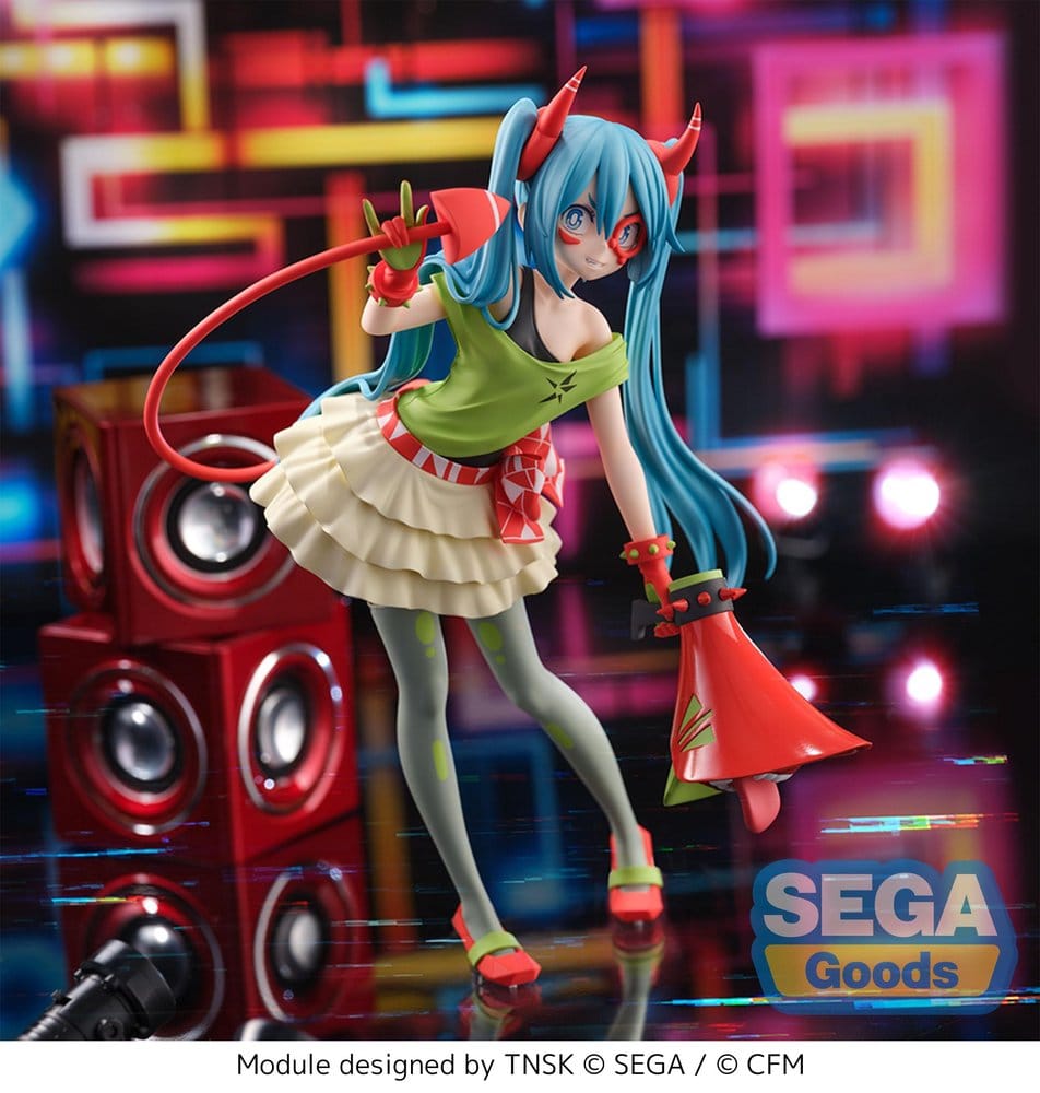 Hatsune Miku Project DIVA X FIGURIZMa Figura PVC Hatsune Miku DE:MONSTAR T.R. 22 cm