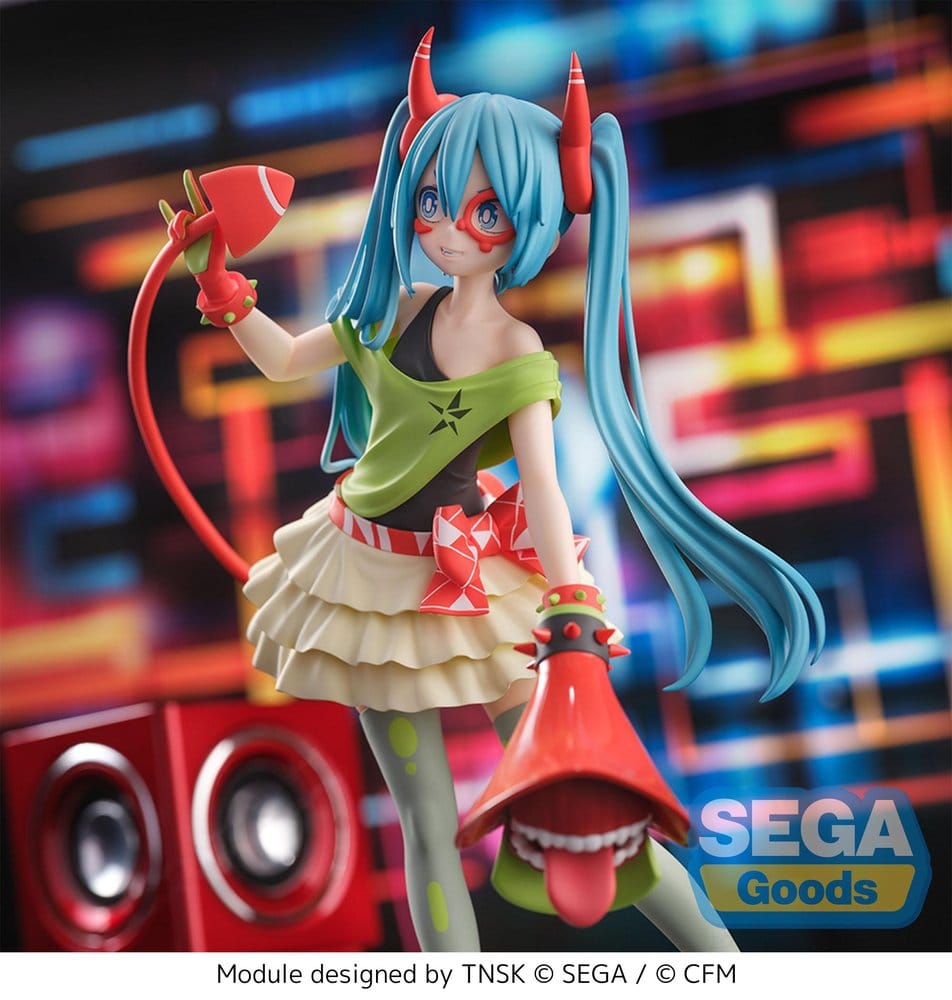Hatsune Miku Project DIVA X FIGURIZMa Figura PVC Hatsune Miku DE:MONSTAR T.R. 22 cm