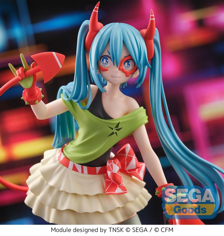 Hatsune Miku Project DIVA X FIGURIZMa Figura PVC Hatsune Miku DE:MONSTAR T.R. 22 cm