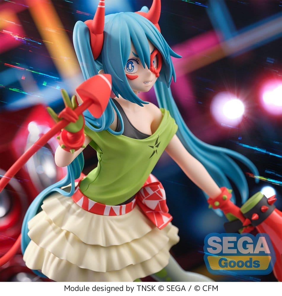 Hatsune Miku Project DIVA X FIGURIZMa Figura PVC Hatsune Miku DE:MONSTAR T.R. 22 cm