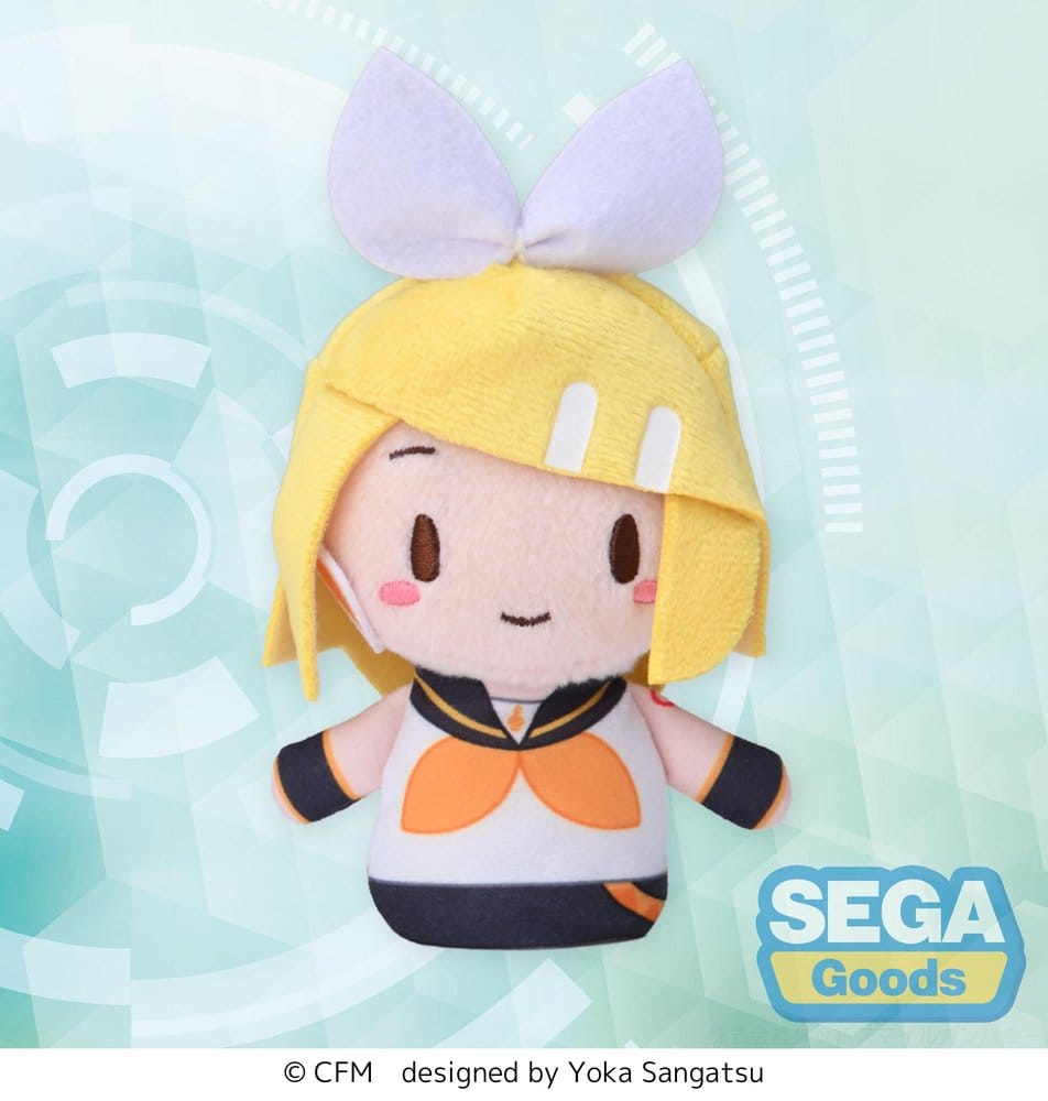 Kagamine Rin & Len Fuwa Petit Peluche Kagamine Rin Finger Mascot 10 cm Frikytopia
