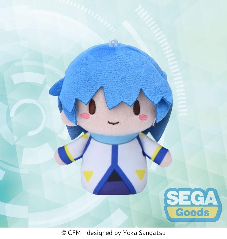 Vocaloid Fuwa Petit Peluche Kaito Finger Mascot 10 cm Frikytopia
